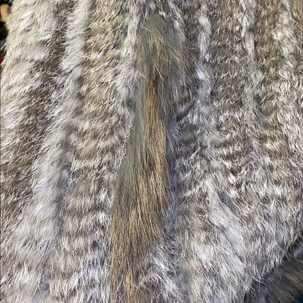 Cusp By Neiman Marcus Rabbit And Coyote Fur Vest View 4